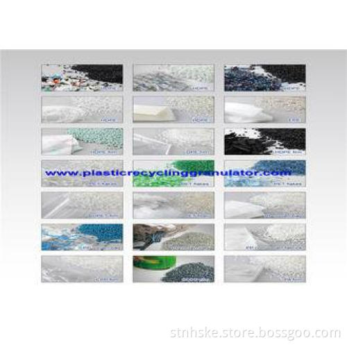Recycled Agricultural Film Granulator For HDPE LDPE PP BOPP